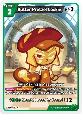 Butter Pretzel Cookie (BS6-050) - Arena of Glory