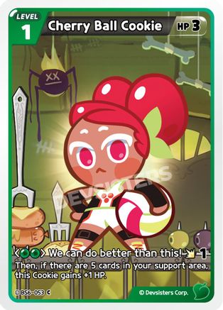 Cherry Ball Cookie (BS6-053) - Arena of Glory