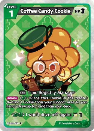 Coffee Candy Cookie (057) (BS6-057) - Arena of Glory Foil