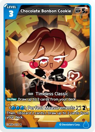 Chocolate Bonbon Cookie (BS6-072) - Arena of Glory