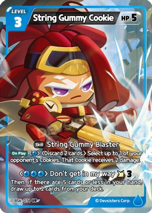 String Gummy Cookie (074) (BS6-074) - Arena of Glory Foil