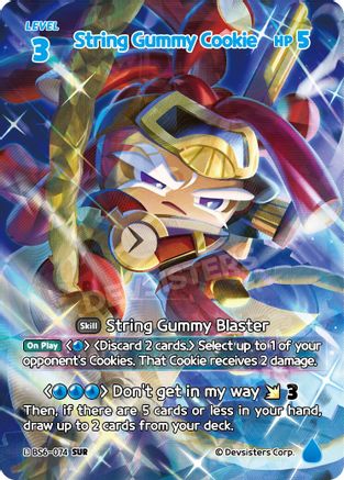 String Gummy Cookie (074) (SUR) (BS6-074) - Arena of Glory Foil