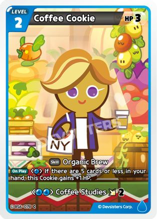 Coffee Cookie (BS6-078) - Arena of Glory
