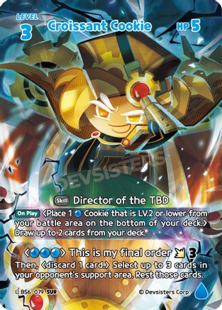 Croissant Cookie (079) (SUR) (BS6-079) - Arena of Glory Foil