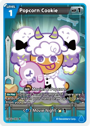 Popcorn Cookie (BS6-082) - Arena of Glory