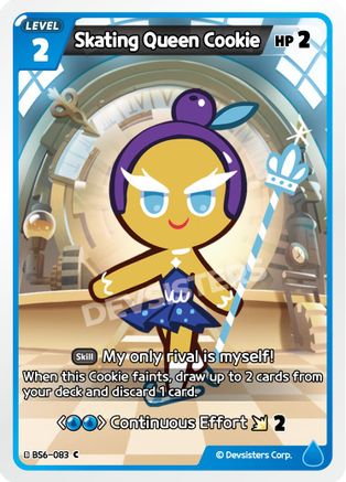Skating Queen Cookie (BS6-083) - Arena of Glory