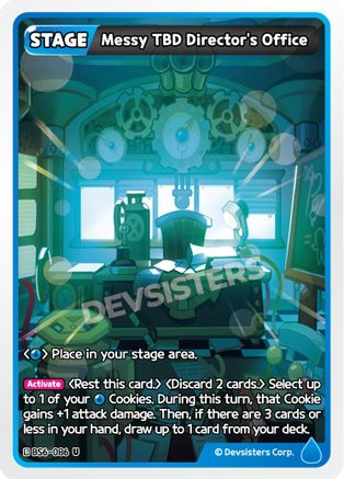 Messy TBD Director's Office (BS6-086) - Arena of Glory