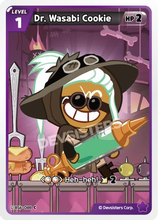 Dr. Wasabi Cookie (088) (BS6-088) - Arena of Glory