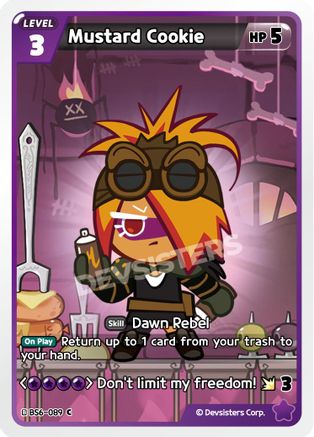 Mustard Cookie (089) (BS6-089) - Arena of Glory