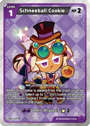 Schneeball Cookie (091) (BS6-091) - Arena of Glory Foil