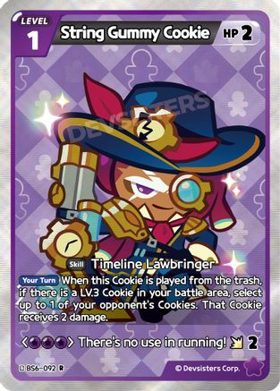 String Gummy Cookie (092) (BS6-092) - Arena of Glory Foil