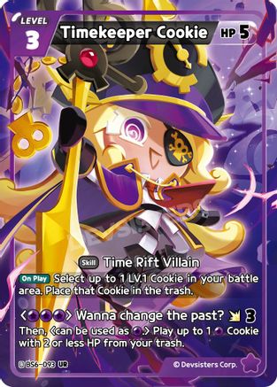 Timekeeper Cookie (093) (BS6-093) - Arena of Glory Foil