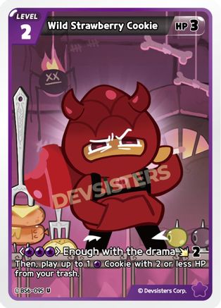 Wild Strawberry Cookie (BS6-095) - Arena of Glory