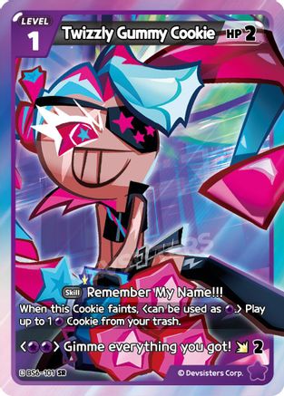 Twizzly Gummy Cookie (BS6-101) - Arena of Glory Foil