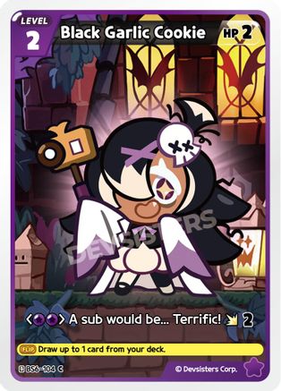 Black Garlic Cookie (BS6-104) - Arena of Glory