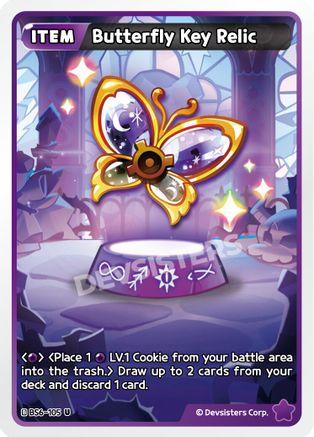Butterfly Key Relic (BS6-105) - Arena of Glory