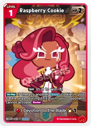 Raspberry Cookie (BS7-003) - Arena of Glory