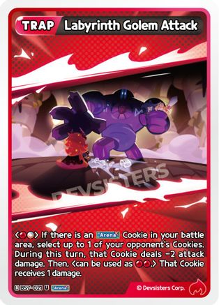 Labyrinth Golem Attack (BS7-021) - Arena of Glory