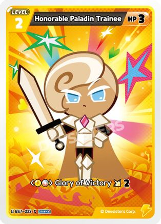 Honorable Paladin Trainee (BS7-023) - Arena of Glory