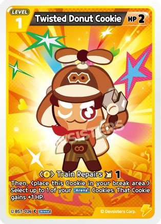 Twisted Donut Cookie (BS7-026) - Arena of Glory
