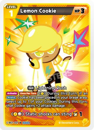 Lemon Cookie (027) (BS7-027) - Arena of Glory