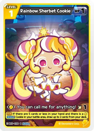 Rainbow Sherbet Cookie (BS7-030) - Arena of Glory