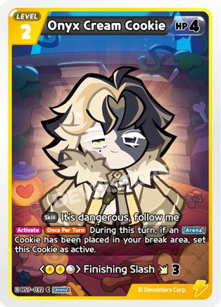 Onyx Cream Cookie (BS7-032) - Arena of Glory