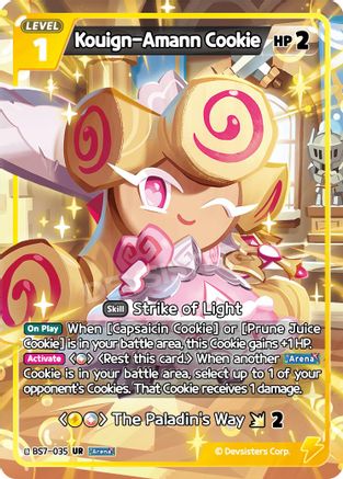 Kouign-Amann Cookie (BS7-035) - Arena of Glory Foil