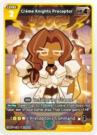 Creme Knights Preceptor (BS7-036) - Arena of Glory