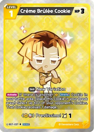 Creme Brulee Cookie (BS7-037) - Arena of Glory Foil