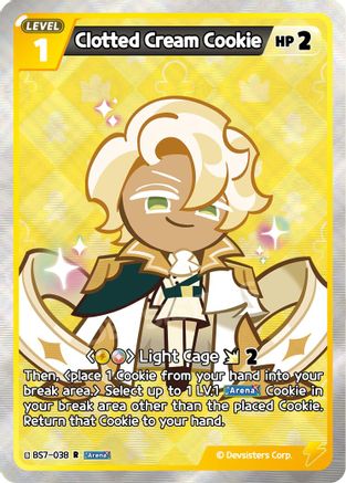 Clotted Cream Cookie (BS7-038) - Arena of Glory Foil