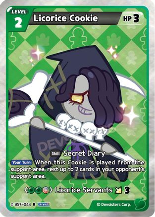Licorice Cookie (BS7-044) - Arena of Glory Foil