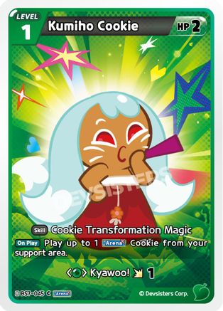 Kumiho Cookie (BS7-045) - Arena of Glory