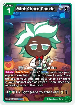 Mint Choco Cookie (051) (BS7-051) - Arena of Glory
