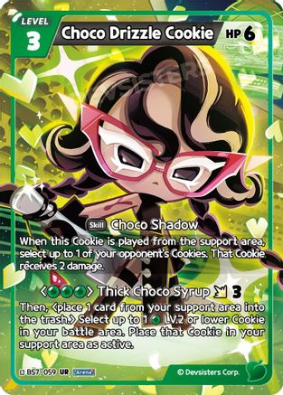 Choco Drizzle Cookie (BS7-059) - Arena of Glory Foil