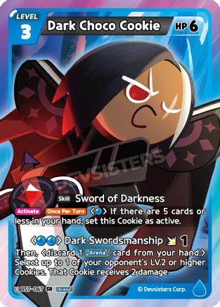Dark Choco Cookie (067) (BS7-067) - Arena of Glory Foil