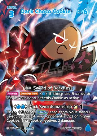 Dark Choco Cookie (067) (SSR) (BS7-067) - Arena of Glory Foil