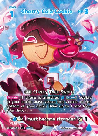 Cherry Cola Cookie (SSR) (BS7-076) - Arena of Glory Foil