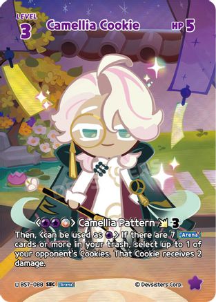 Camellia Cookie (SEC) (BS7-088) - Arena of Glory Foil