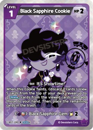Black Sapphire Cookie (BS7-090) - Arena of Glory Foil