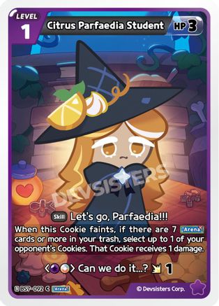 Citrus Parfaedia Student (BS7-092) - Arena of Glory