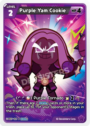 Purple Yam Cookie (101) (BS7-101) - Arena of Glory