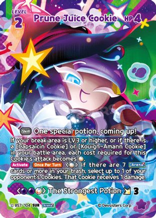 Prune Juice Cookie (SUR) (BS7-104) - Arena of Glory Foil