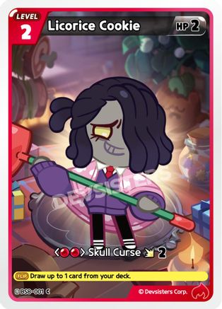 Licorice Cookie (BS8-001) - A Game of Truth and Deceit