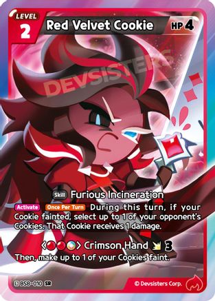 Red Velvet Cookie (BS8-010) - A Game of Truth and Deceit Foil