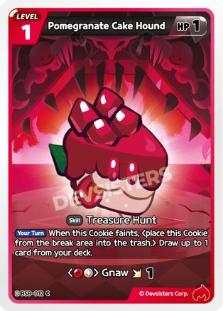 Pomegranate Cake Hound (BS8-012) - A Game of Truth and Deceit