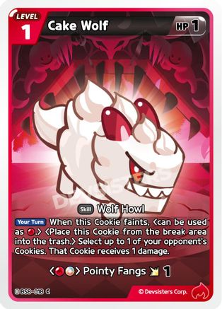 Cake Wolf (BS8-018) - A Game of Truth and Deceit