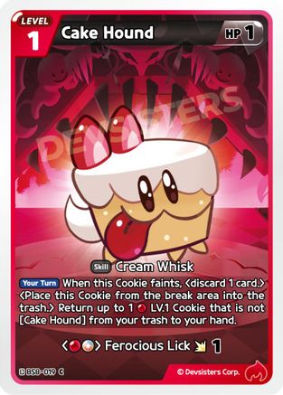 Cake Hound (BS8-019) - A Game of Truth and Deceit