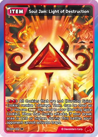 Soul Jam: Light of Destruction (BS8-021) - A Game of Truth and Deceit Foil