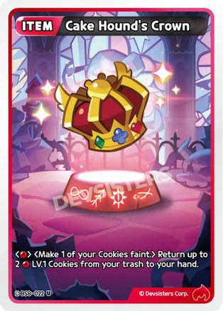 Cake Hound's Crown (BS8-022) - A Game of Truth and Deceit